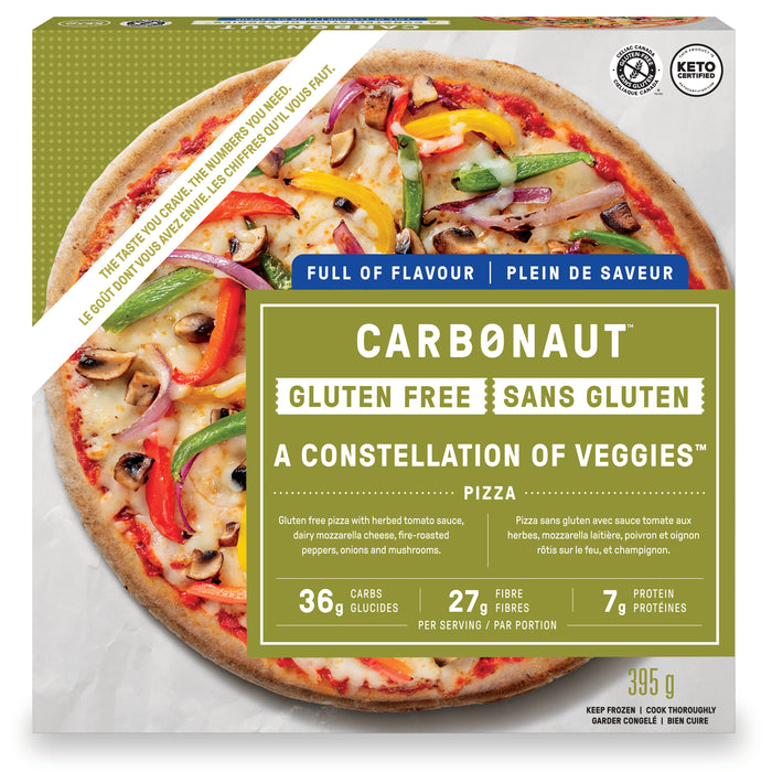 Carbonaut Gluten-Free Veggie Pizza, 395g