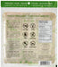 back side of Nuco Organic Coconut Wraps Original, 5 pack