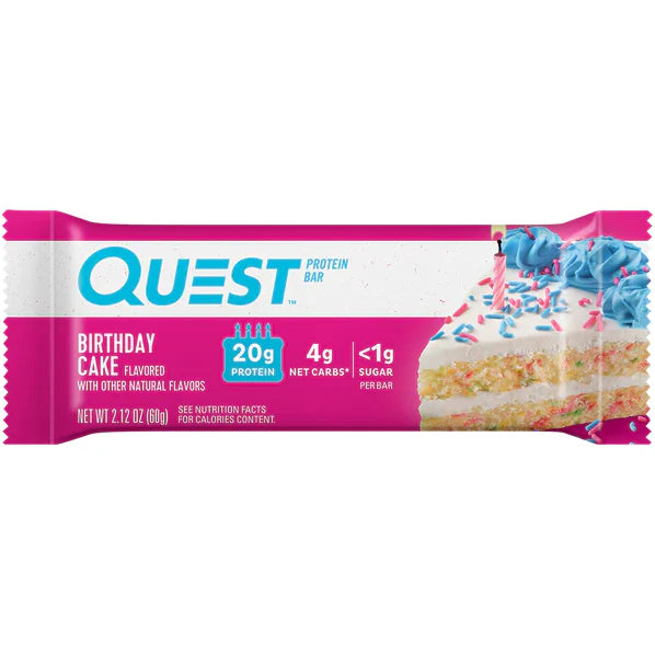 Quest Nutrition Birthday Cake Protein Bar 60g