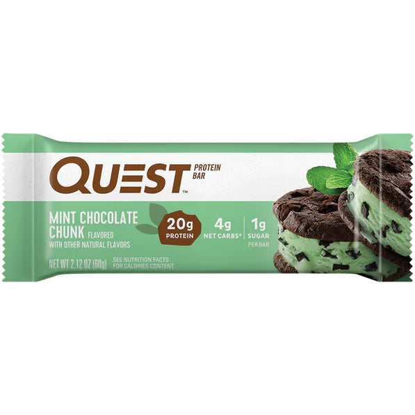 Quest Nutrition Mint Chocolate Chunk Protein Bar 60g