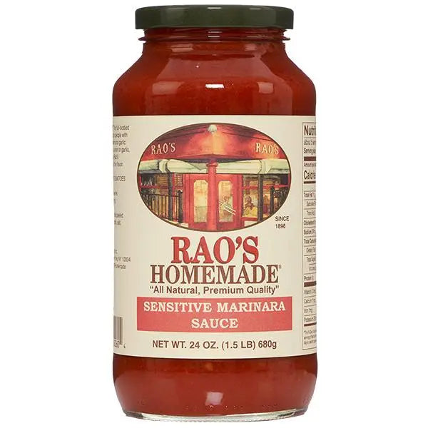 Rao's Homemade Sensitive Marinara Pasta Sauce, 660ml Rao's Homemade