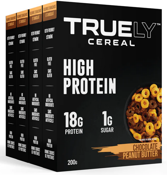 Truely Protein Cereal - Chocolate Peanut Butter, 200g