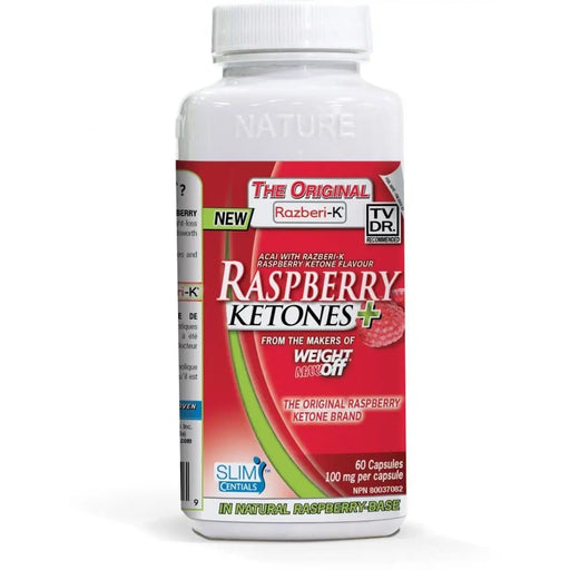 SlimCentials Raspberry Ketones+, 60 Capsules — Everything Keto