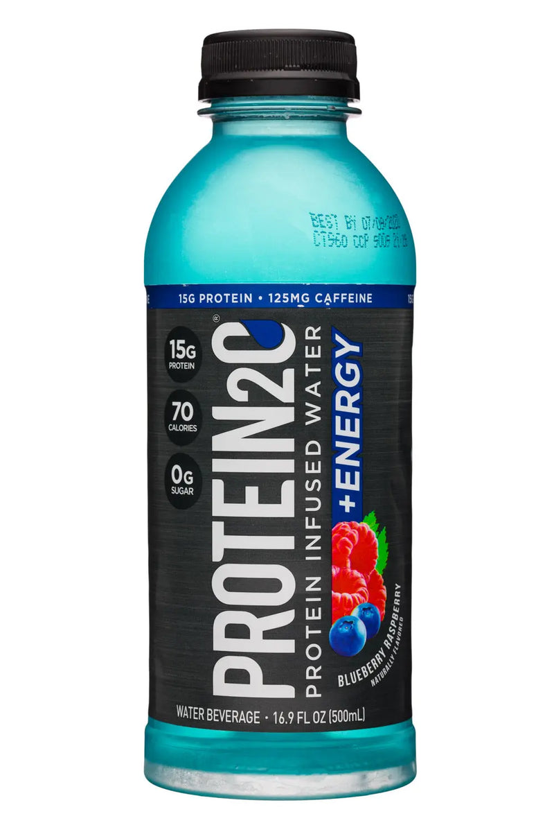 MP3 Energized Sports Drink, Fast Energy Gain, Guarana and Caffeine, Replenishes Glycogen, Ready to Drink, Blueberry