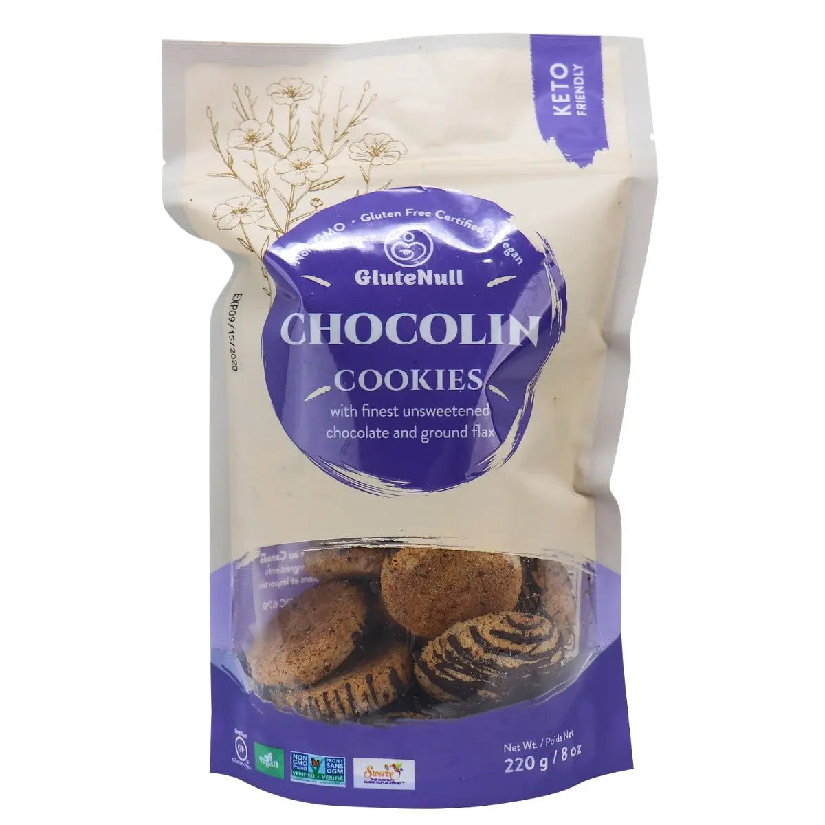 GluteNull Bakery ChocoLin Cookies, 220g — Everything Keto