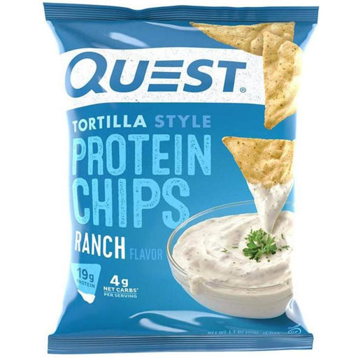 Quest Nutrition Nacho Cheese Flavour Tortilla Style Protein Chips